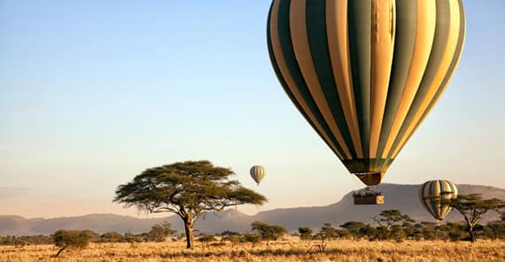 Alleinreise für Frauen Tanzania | Tanzania Hot Air Balloon Experience