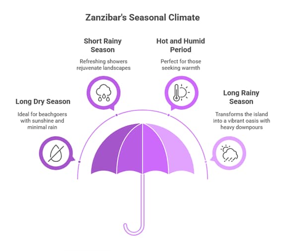 Zanzibar's Four Seasons Explained